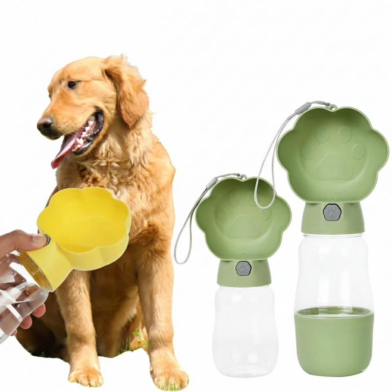 Bouteille d'eau pour animaux de compagnie – Hydratation facile en déplacement