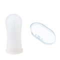 Cepillo de dientes de silicona suave para perros y gatos