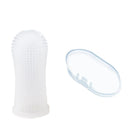 Cepillo de dientes de silicona suave para perros y gatos