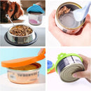 Tapas de silicona reutilizables para latas de comida para mascotas