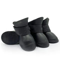 Bottes imperméables en caoutchouc pour chiens – Protections antidérapantes pour les pattes