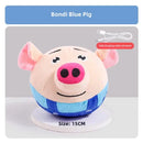 Balle sauteuse électrique en peluche pour chiens – Jouet rechargeable par USB