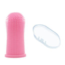 Cepillo de dientes de silicona suave para perros y gatos