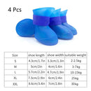 Bottes imperméables en caoutchouc pour chiens – Protections antidérapantes pour les pattes